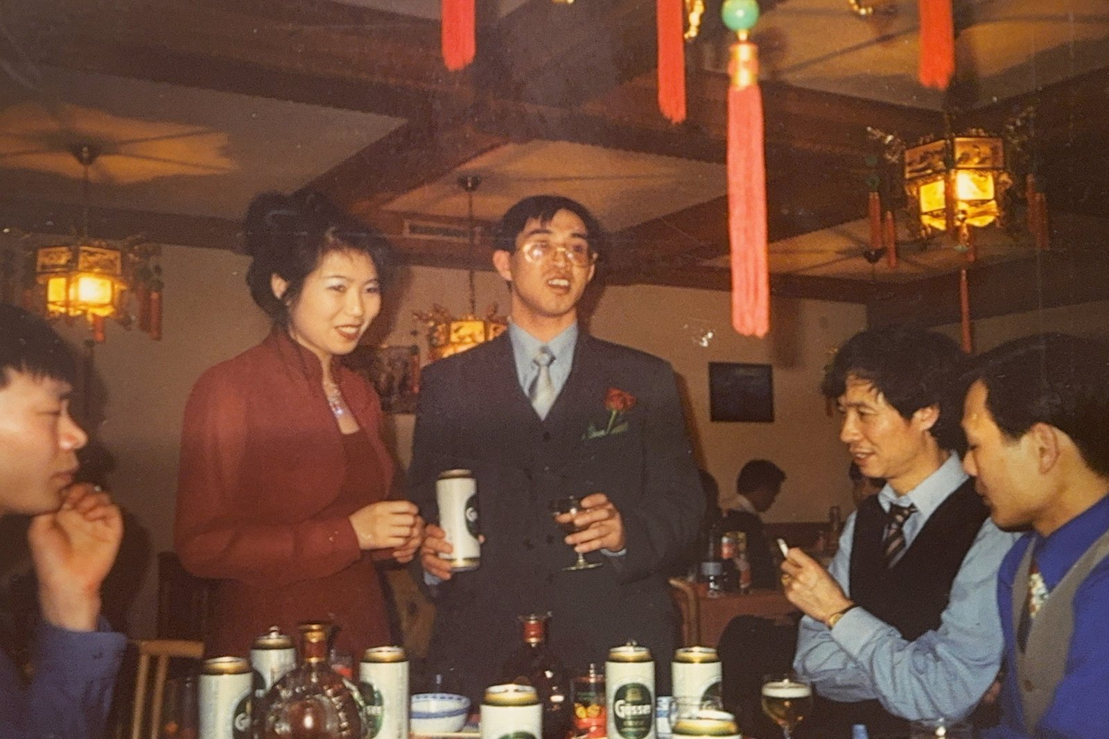 金山饭店里的家庭聚会